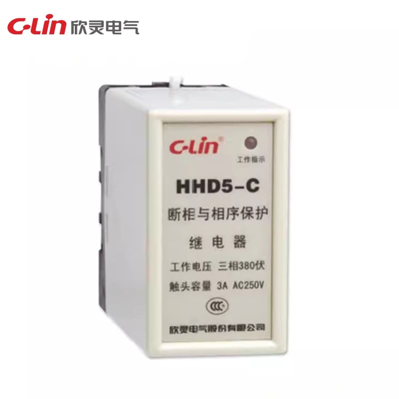 Phase Failure And Phase Sequence Protection Relay HHD5 Series