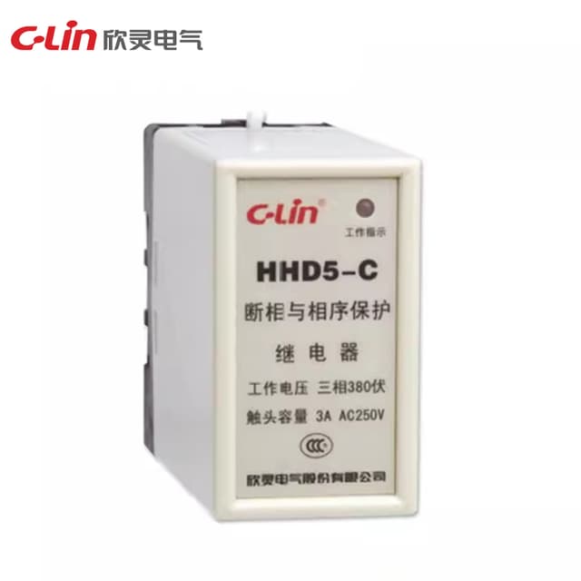 Phase Failure And Phase Sequence Protection Relay HHD5 Series