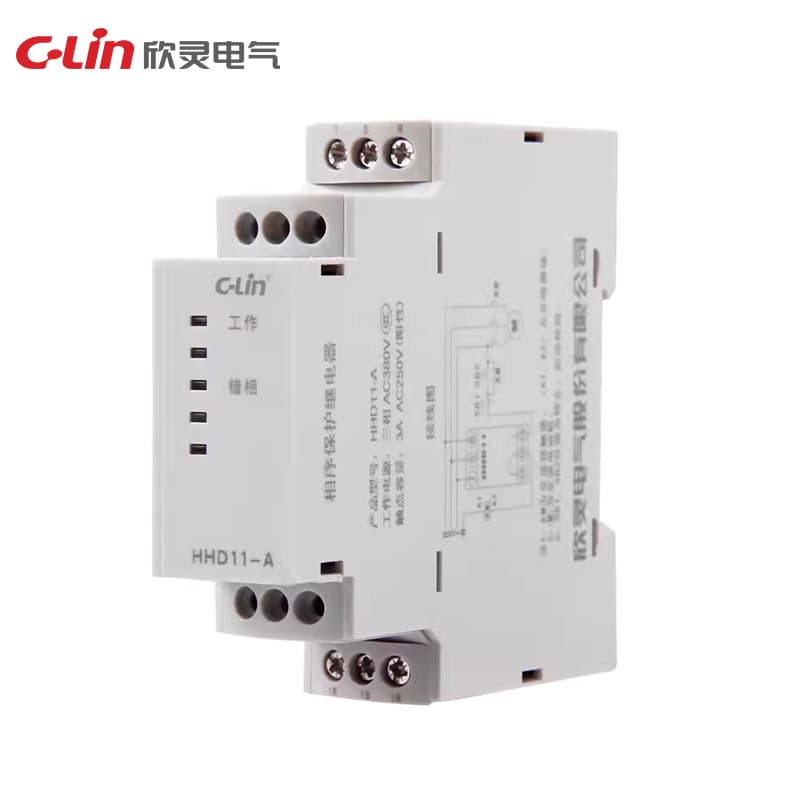 Over Voltage/under Voltage, Phase Failure, Phase Sequence Protection Relay HHD11 Series