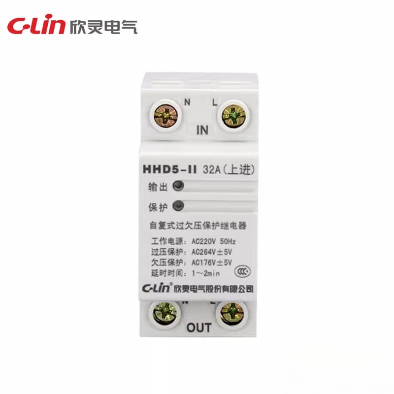Phase Failure And Phase Sequence Protection Relay HHD5 Series 3