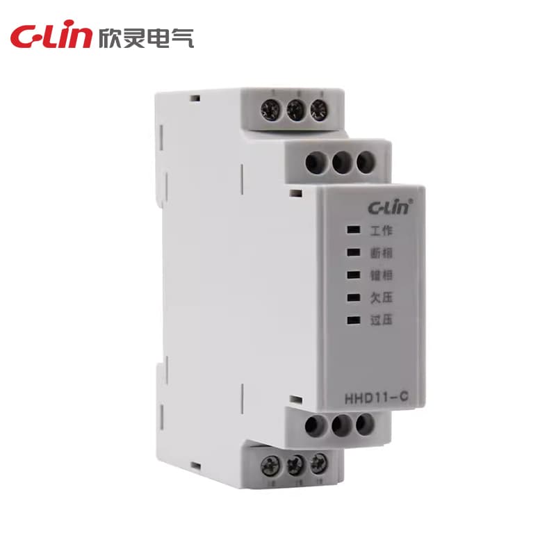 Over Voltage/under Voltage, Phase Failure, Phase Sequence Protection Relay HHD11 Series 2