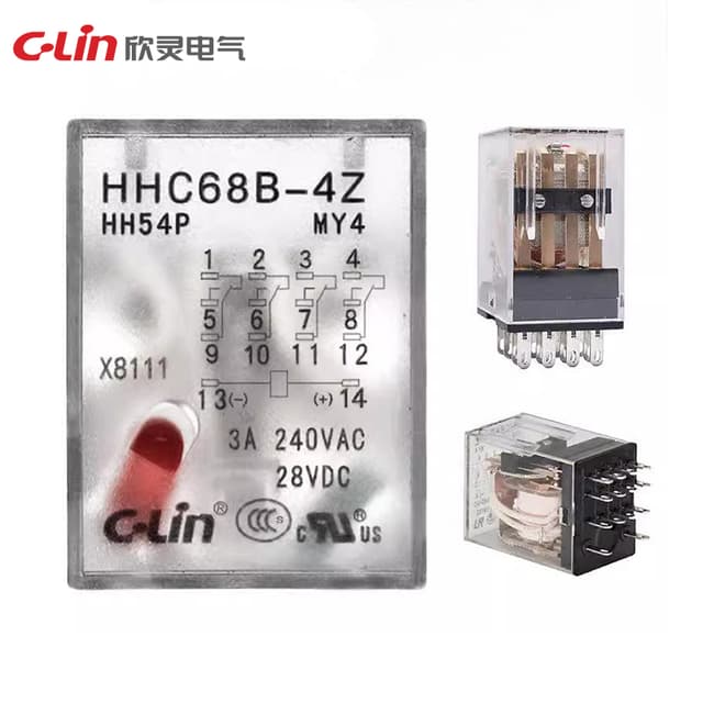 Miniature Electromagnetic Relay HHC68B Series